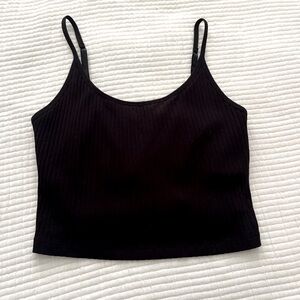 Ribbed Cropped Tank